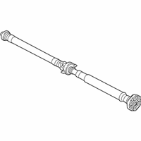 OEM 2015 BMW X4 Rear Drive Shaft Assembly - 26-10-7-589-801