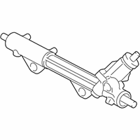 OEM 2006 Lincoln LS Steering Gearbox - 6W4Z3504AA