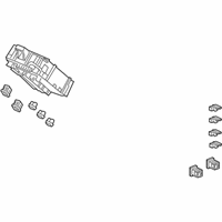 OEM 2018 Acura RLX Box Assembly, Dr Fuse - 38200-TY2-A03