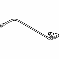 OEM 2019 BMW X1 BATTERY CABLE, NEGATIVE, IBS:611030 - 61-21-6-832-657