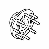 OEM Ram 2500 Brake Hub And Bearing - 68292887AA