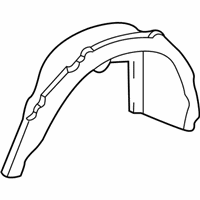 OEM Mercury Inner Wheelhouse - F8AZ-5427886-AA