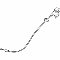 OEM 1998 Nissan Quest Cable Hood Lock - 65620-7B010