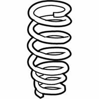 OEM 2007 Cadillac STS Front Spring - 25810845