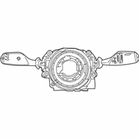 OEM 2017 BMW 740e xDrive Steering Column Switch Unit - 61-31-6-821-583