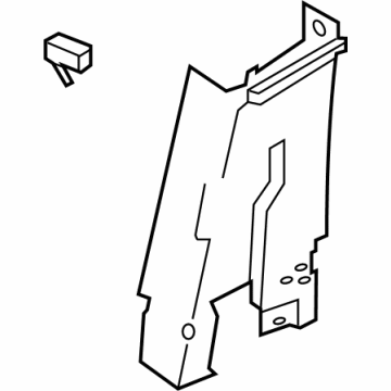 OEM Ford Bronco TRIM - LOAD COMPARTMENT - M2DZ-9831012-AB