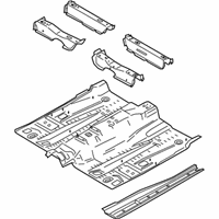 OEM Lincoln MKX Front Floor Pan - F2GZ-5811135-A