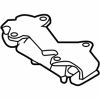 OEM 2018 Infiniti Q50 Insulator-Engine Mounting, Rear - 11320-4GA5A