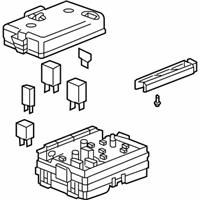 OEM 2007 Buick Rainier Block Asm-Body & Instrument Panel Wiring Harness Junction - 25925580