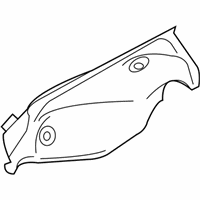 OEM 2014 Nissan 370Z Cover-Exhaust Manifold - 16590-1PM4A