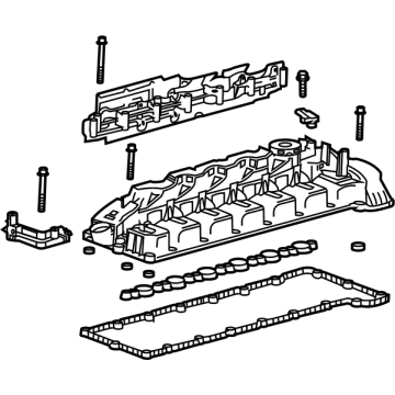 OEM 2022 Cadillac Escalade ESV Valve Cover - 55509814