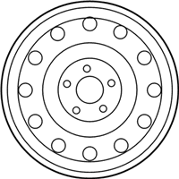 OEM 2013 Hyundai Sonata 16 Inch Steel Wheel - 52910-3Q410