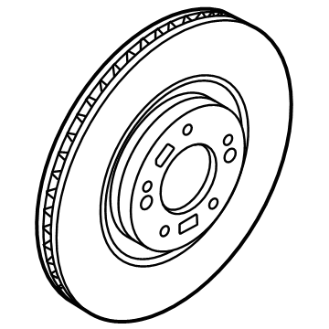 OEM Hyundai Kona Electric Disc-Rear Brake - 58411-D4650