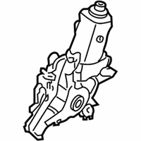 OEM Nissan Pathfinder Motor Assembly - Regulator, R - 80730-ZP80A