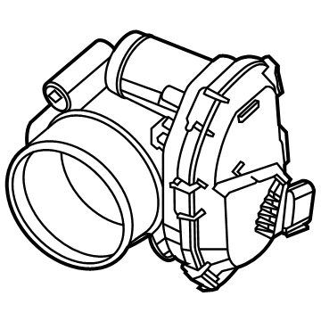 OEM Ford Police Interceptor Utility Throttle Body - JT4Z-9E926-A