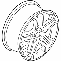 OEM 2015 Ford Edge Wheel, Alloy - FT4Z-1007-D