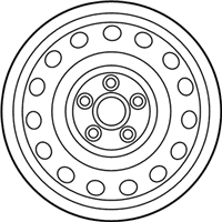OEM Hyundai Veloster Wheel Cap Assembly - 52910-2T300