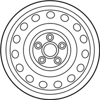 OEM 2014 Kia Optima Wheel Assembly-Temporary - 529102T300