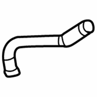 OEM 2001 Saturn LW300 Radiator Hose - 90571415