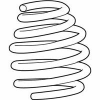 OEM 2014 Buick Verano Coil Spring - 23439148