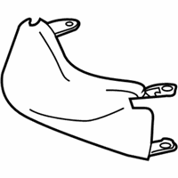 OEM Lexus RX450h Cover, Rear Suspension Arm, LH - 48738-0E010