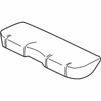 OEM 1998 Lexus GS400 Pad, Rear Seat Cushion - 71503-30080