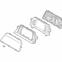 OEM Hyundai Ioniq CLUSTER ASSY-INSTRUMENT - 94011-G7820