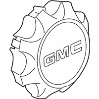 OEM 2012 GMC Sierra 3500 HD Hub Cap - 9597794