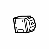 OEM 2021 Lexus LS500h Switch, Hazard Warning - 84332-50070