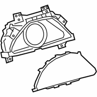 OEM Lexus LS500 METER ASSY, COMBINAT - 83800-50Q50