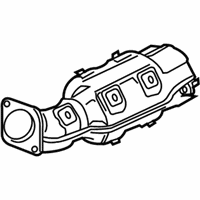 OEM 2009 Infiniti FX50 Three Way Catalytic Converter - 20802-1CG0A