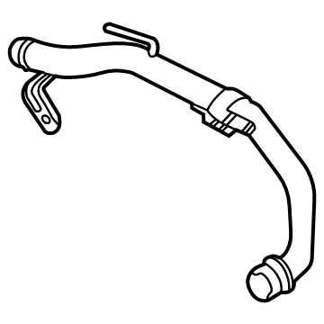 OEM Ford Explorer Water Outlet - LB5Z-8592-B