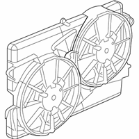 OEM 2005 Chevrolet Cobalt Fan Assembly - 22718765