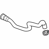 OEM 2012 BMW 750Li Reservoir Hose - 17-12-7-592-440