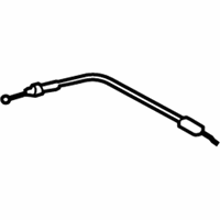 OEM 2010 Toyota Yaris Lock Cable - 69750-52060