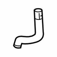 OEM 2011 Chevrolet Malibu Lower Hose - 25878609