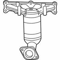 OEM 2008 Jeep Compass Converter-Exhaust And Catalytic Conve - 5105460AF