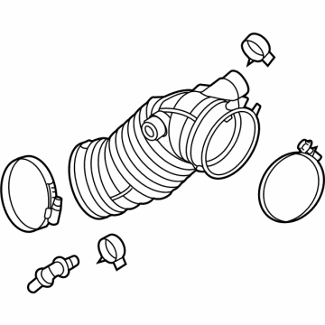 OEM Hyundai Santa Cruz HOSE ASSY-AIR INTAKE - 28130-CW200