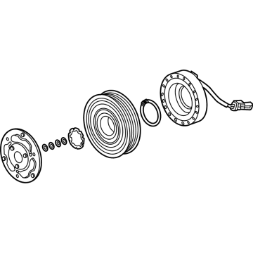 OEM 2022 Cadillac CT5 Clutch & Pulley - 84787283
