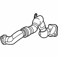 OEM 2004 Buick Rendezvous Exhaust Manifold Pipe - 15247153