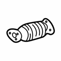 OEM Acura TL Catalytic Converter - 18160-PGE-A00