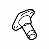 Genuine Toyota Coolant Hose Flange