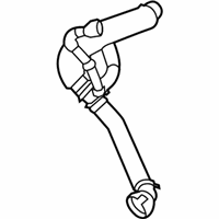 OEM Jeep Renegade Hose-Radiator Outlet - 68440686AA