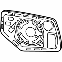 OEM Chevrolet Suburban Mirror Glass - 22753635