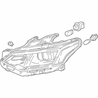 OEM 2021 Chevrolet Traverse Composite Assembly - 84721416