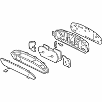 OEM 2004 Hyundai Elantra Cluster Assembly-Instrument(Mph) - 94014-2D000