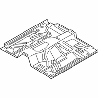 OEM 2002 Nissan Xterra Floor-Front - 74312-7Z830