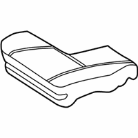 OEM Toyota Corolla Seat Cushion Pad - 71501-02010