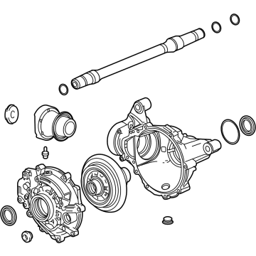 OEM Cadillac CT5 Carrier Assembly - 84547503