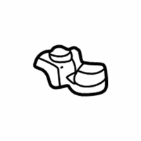 OEM Nissan Frontier Bracket-Radiator Mounting, Upper - 21542-VK800